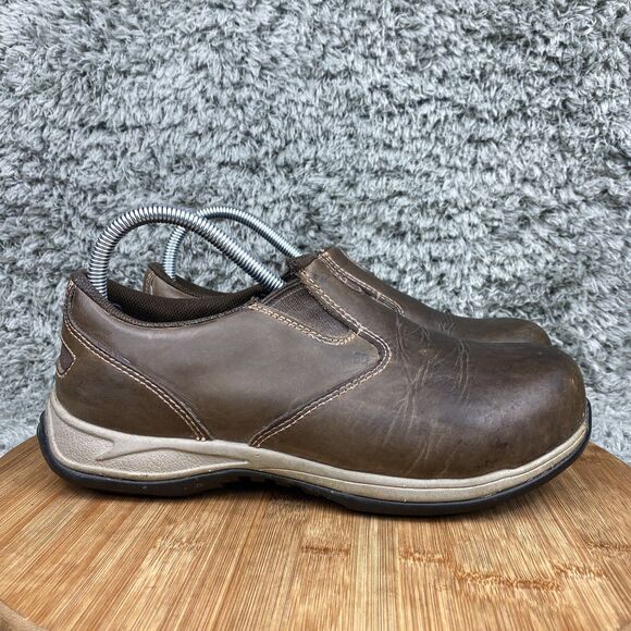 Red Wing Comfort Pro Slip On Leather Shoes Women's 8.5 D Safety Toe 2308 - Picture 1 of 10
